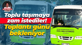 Toplu taşımaya zam istediler! Toplantı günü bekleniyor
