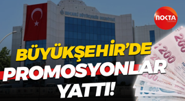 Kocaeli Büyükşehir’de promosyonlar yattı!