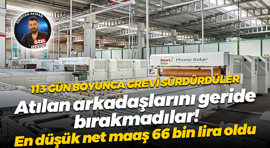 Smart Solar işçisi tam 113 gün boyunca grev yaptı istediğini aldı! Fabrikada düşük net maaş belli oldu