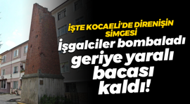 İşte Kocaeli’de direnişin simgesi; İşgalciler bombaladı, geriye yaralı bacası kaldı!