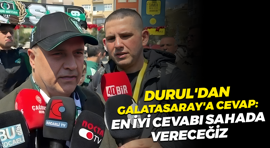 Recep Durul'dan Galatasaray'a cevap: En iyi cevabı sahada vereceğiz