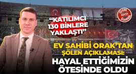 Ev sahibi Doğan Orak’tan şölen açıklaması: Katılımcı sayısı 130 binlere yaklaştı!