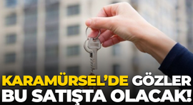 Karamürsel’de gözler bu satışta olacak!