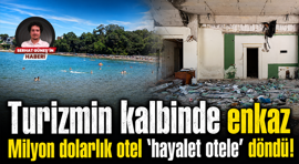 Turizmin kalbinde enkaz Milyon dolarlık otel ‘hayalet otele’ döndü!
