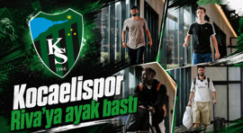 Kocaelispor Riva'ya ayak bastı