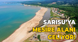 Sarısu’ya mesire alanı geliyor!