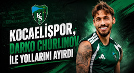 Kocaelispor, Darko Churlinov ile yollarını ayırdı