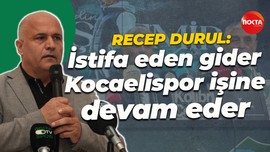 Recep Durul: İstifa eden gider, Kocaelispor işine devam eder