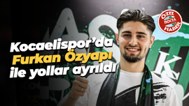 Kocaelispor’da Furkan Özyapı ile yollar ayrıldı