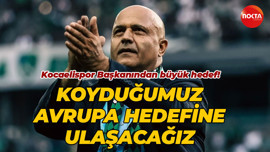 Recep Durul; Koyduğumuz Avrupa hedefine ulaşacağız