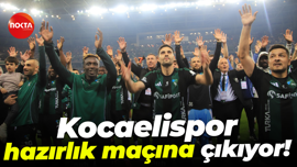 Kocaelispor, hazırlık maçına çıkıyor!
