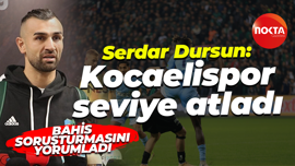 Serdar Dursun: Kocaelispor seviye atladı