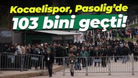 Kocaelispor, Pasolig’de 103 bini geçti!