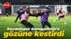 Kocaelispor, Karagümrük’ü gözüne kestirdi