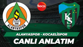 Alanyaspor - Kocaelispor (CANLI ANLATIM)