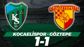 Kocaelispor – Göztepe (1-1)