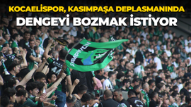 Kocaelispor, Kasımpaşa deplasmanında dengeyi bozmak istiyor
