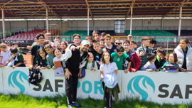 Öğrencilerden Kocaelispor’a sürpriz ziyaret!
