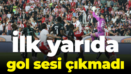 İlk yarıda gol sesi çıkmadı