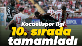Kocaelispor ligi 10. sırada tamamladı