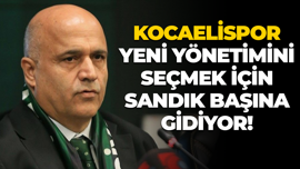 Kocaelispor yeni yönetimini seçmek için sandık başına gidiyor!