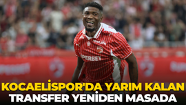 Kocaelispor'da yarım kalan transfer yeniden masada