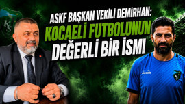 ASKF Başkan Vekili Demirhan: Kocaeli futbolunun değerli bir ismi