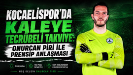 Kocaelispor'da kaleye tecrübeli takviye: Onurcan Piri ile prensip anlaşması
