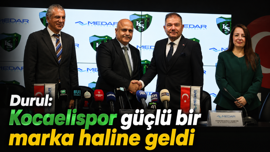 Recep Durul: Kocaelispor güçlü bir marka haline geldi