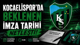 Kocaelispor’da beklenen imza tarihi netleşti