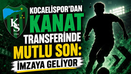 Kocaelispor'dan kanat transferinde mutlu son: İmzaya geliyor