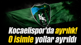 Kocaelispor, Mesut Can Tunalı ile yollarını ayırdı