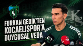 Furkan Gedik’ten Kocaelispor’a duygusal veda