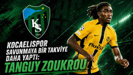 Kocaelispor savunmaya bir takviye daha yaptı: Tanguy Zoukrou