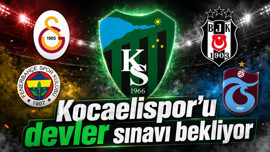 Kocaelispor’u devler sınavı bekliyor