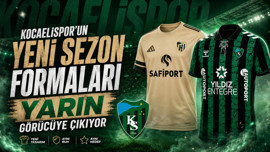 Kocaelispor’un yeni sezon formaları yarın görücüye çıkıyor
