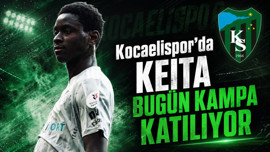 Kocaelispor'da Keita bugün kampa katılıyor