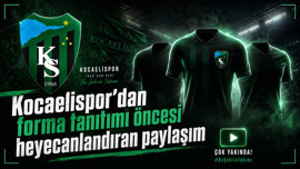 Kocaelispor’dan forma tanıtımı öncesi heyecanlandıran paylaşım