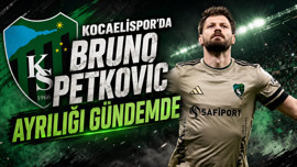 Kocaelispor’da Bruno Petkovic ayrılığı gündemde