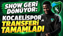 Show geri dönüyor: Kocaelispor transferi tamamladı