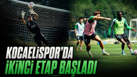 Kocaelispor’da ikinci etap başladı