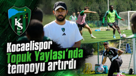 Kocaelispor Topuk Yaylası’nda tempoyu artırdı