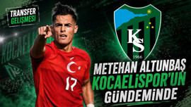 Kocaelispor’un gündeminde Metehan Altunbaş