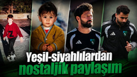 Yeşil-siyahlılardan nostaljik paylaşım