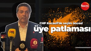 CHP Kocaeli’de seçim öncesi üye patlaması