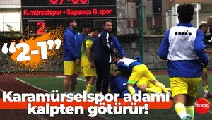 Karamürselspor adamı kalpten götürür! “2-1”