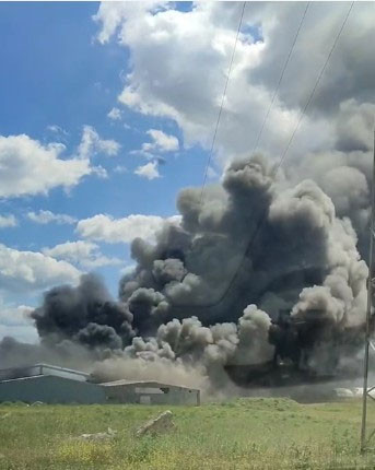 Kocaeli'de boya fabrikasında yangın! - Resim : 8