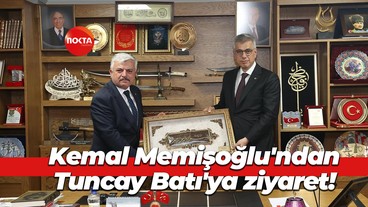 Sağlık Bakanı Kemal Memişoğlu'ndan Tuncay Batı'ya ziyaret!