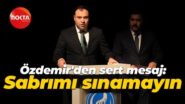 Ülkü Ocakları Kocaeli İl Başkanı Abdülkadir Özdemir'den sert mesaj: Sabrımı sınamayın