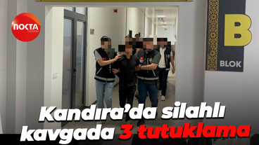 Kandıra’da silahlı kavgada 3 tutuklama